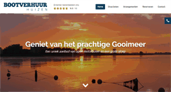 Desktop Screenshot of bootverhuurhuizen.nl